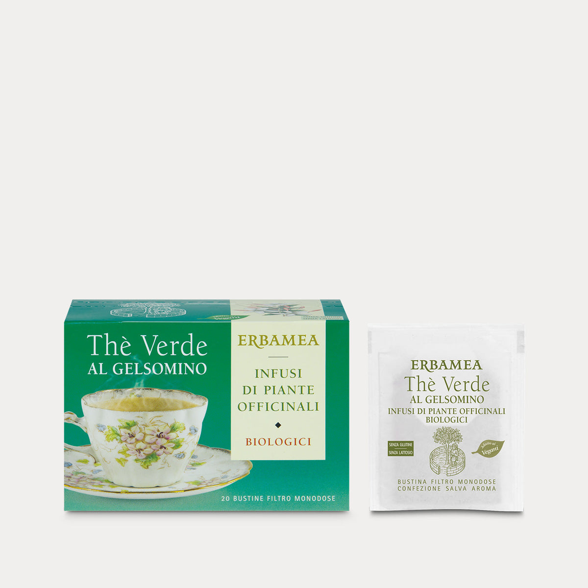 Infuso al Thè Verde al Gelsomino