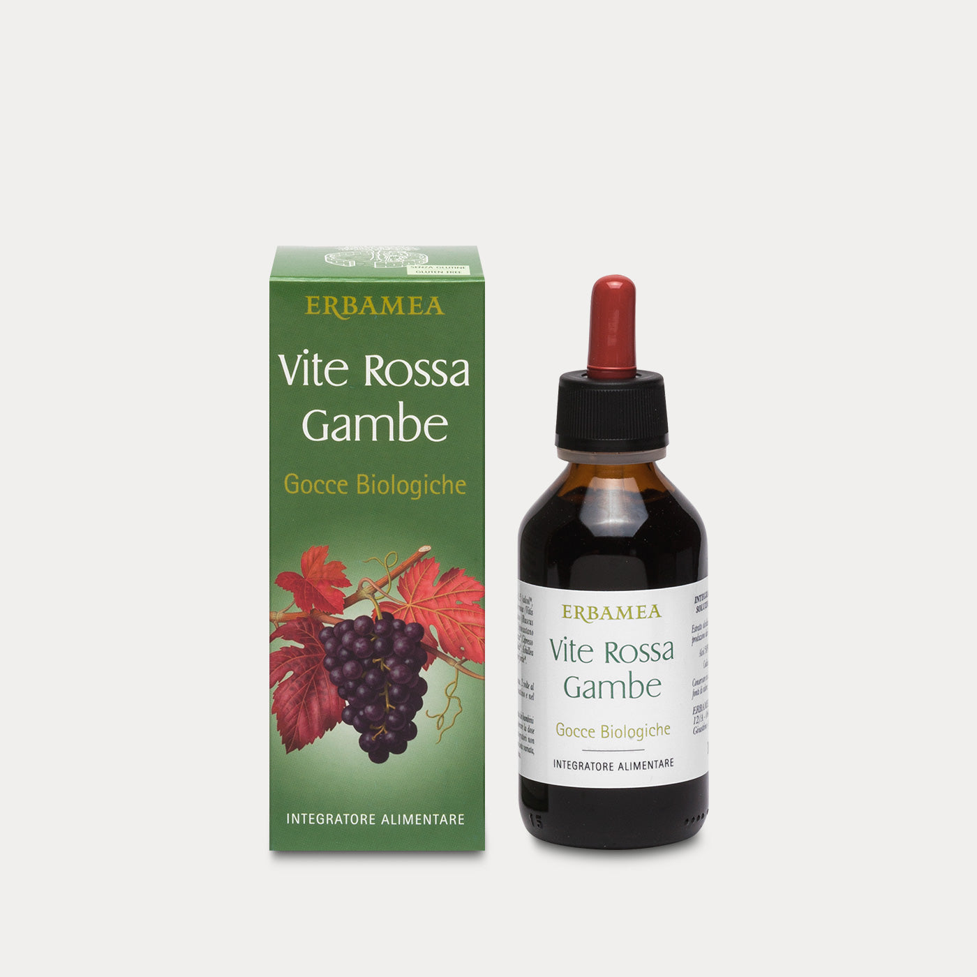 Vite Rossa Gambe Gocce Biologiche