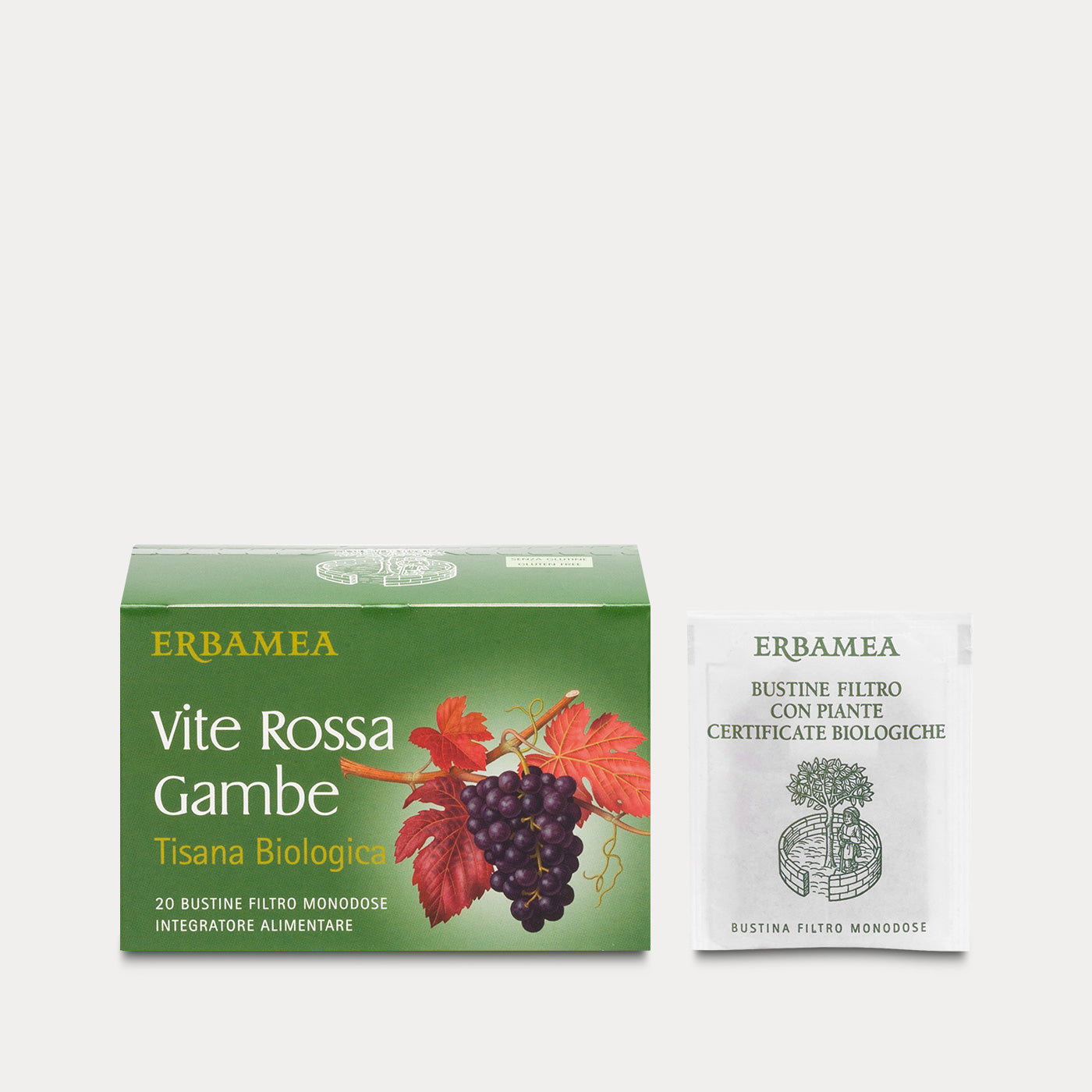 Vite Rossa Gambe Tisana Biologica