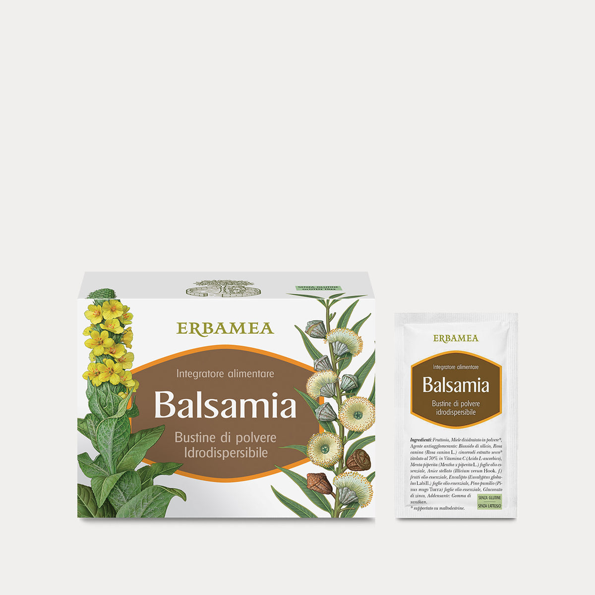 Bustine di polvere idrodispersibile Balsamia
