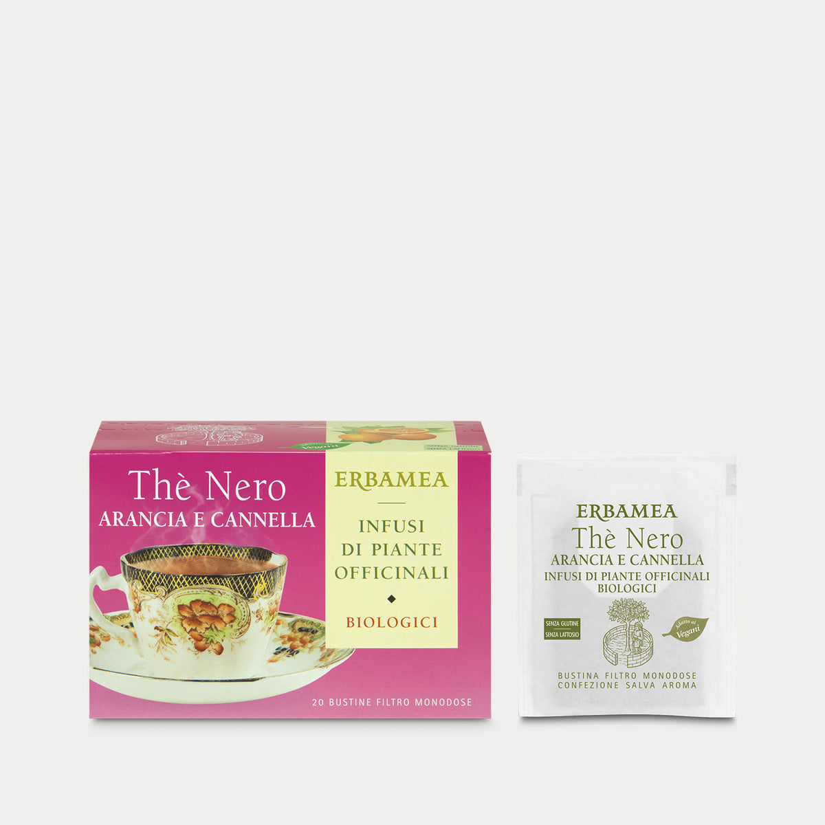 Infuso al Thè Nero Arancia e Cannella